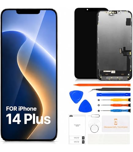 Amazon.com: Perzework Rear Back Glass Replacement for iPhone 14